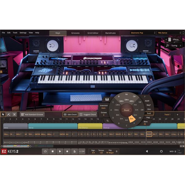 Toontrack EKX Electronic Pop