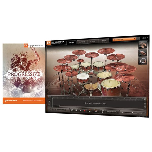 Toontrack EZX Progressive