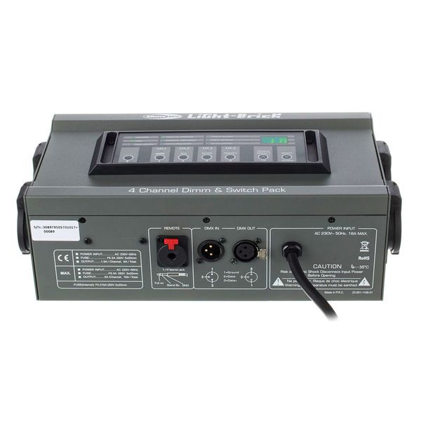 Showtec Lightbrick 4-kanal Dimmer Pack DMX