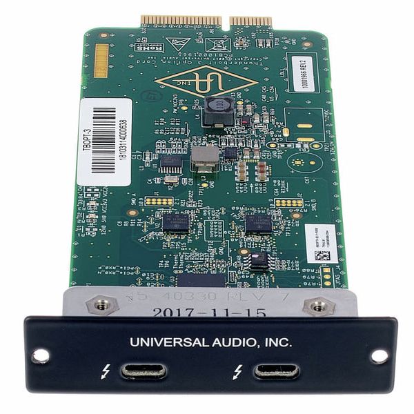 Universal Audio Apollo Thunderbolt 3 Card