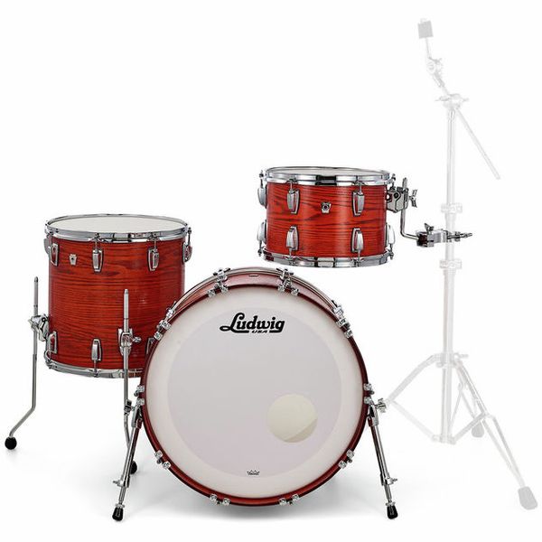 Ludwig Classic Oak Fab 22 Ten.Whiskey