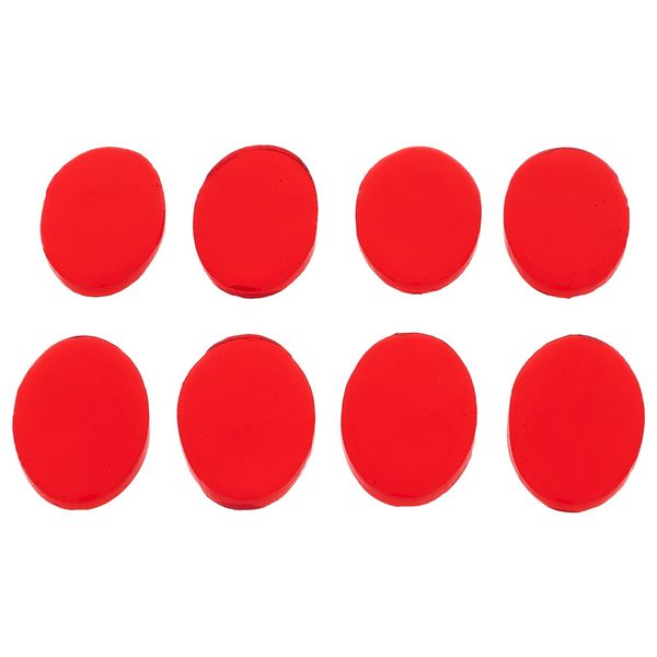 SkyGel Gel Damper Pads Volcano Red