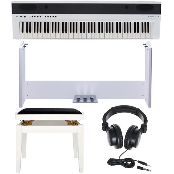 Thomann DP-28 WH Digital Piano Bundle