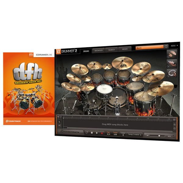 Toontrack EZX Drumkit From Hell