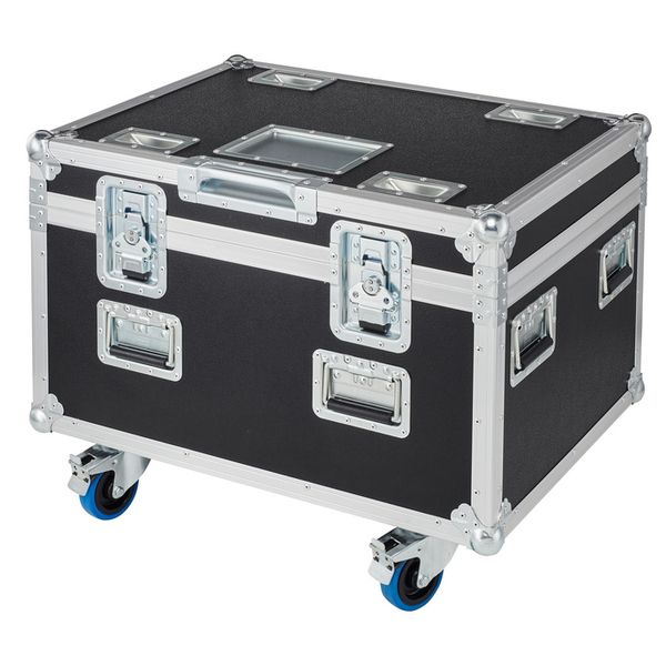 Roadinger Flightcase 4x TMH-X4 wheels