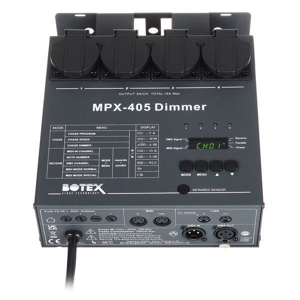 Botex MPX-405 Dimmerpack
