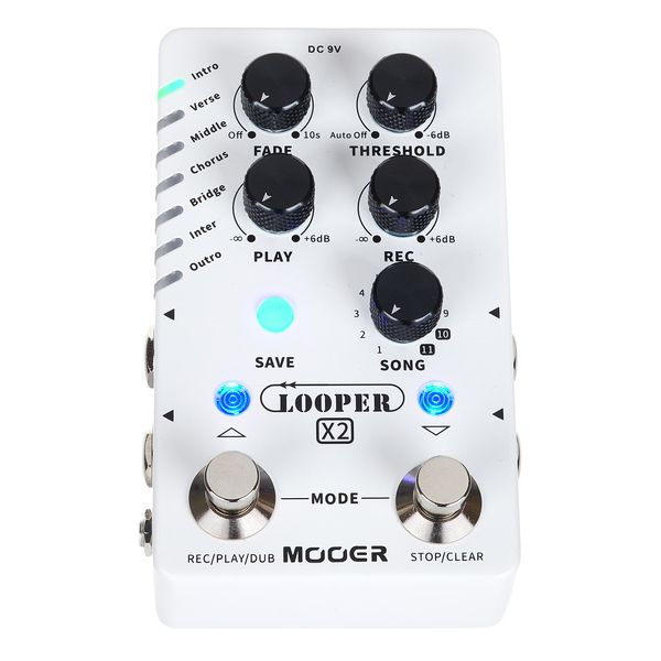 Mooer Stereo Looper X2