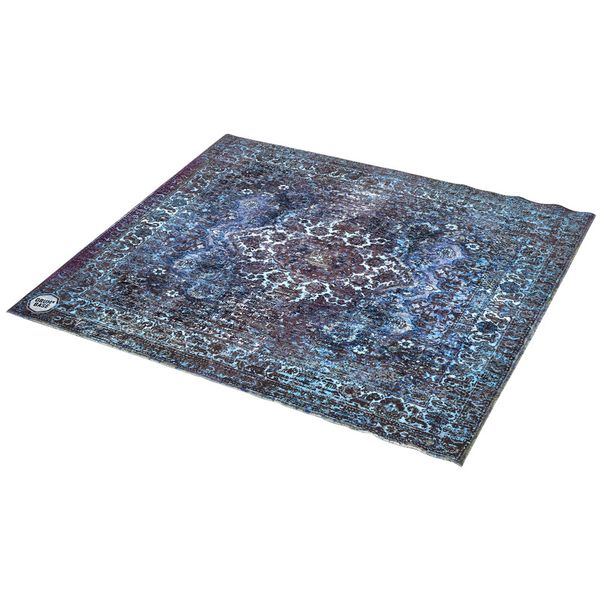 Drum N Base Club Drum Rug Blue