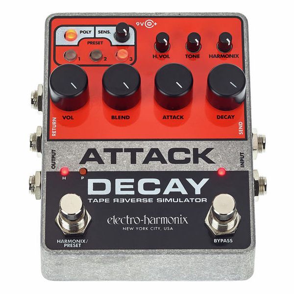 Electro Harmonix Attack Decay Tape Reverse Sim.