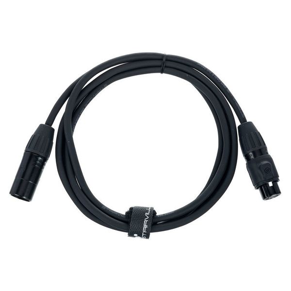 Stairville PDC5BK IP65 DMX Cable 2m 5pin