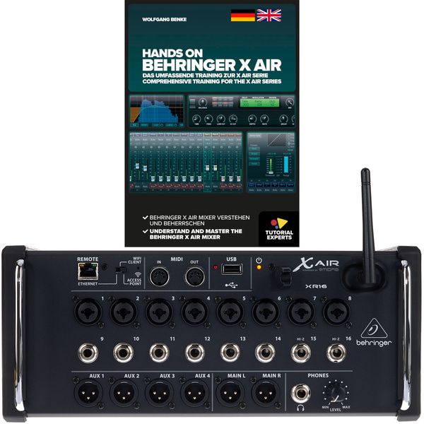 Behringer X Air XR16 Hands On Bundle