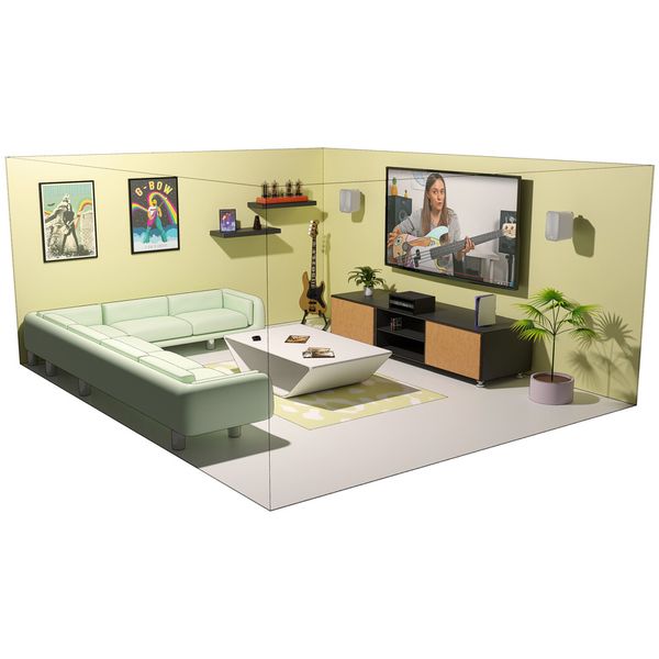 Sirus Reflect 5 Amp Set white