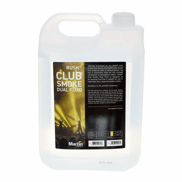 Martin by Harman RUSH Club Smoke Dual Fluid 5l