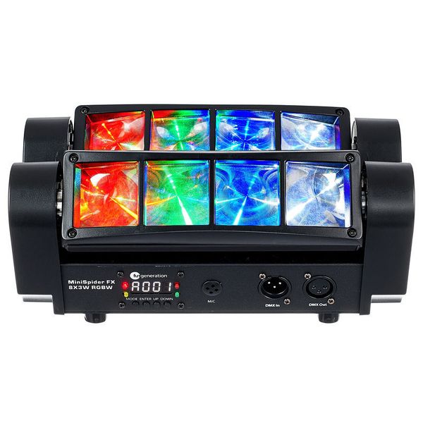Fun Generation MiniSpider FX 8x3W RGBW
