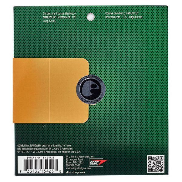 Elixir .125 El. Einzelsaite für E-Bass