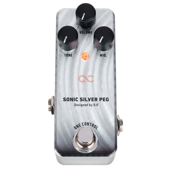 One Control Sonic Silver Peg - Bass Preamp