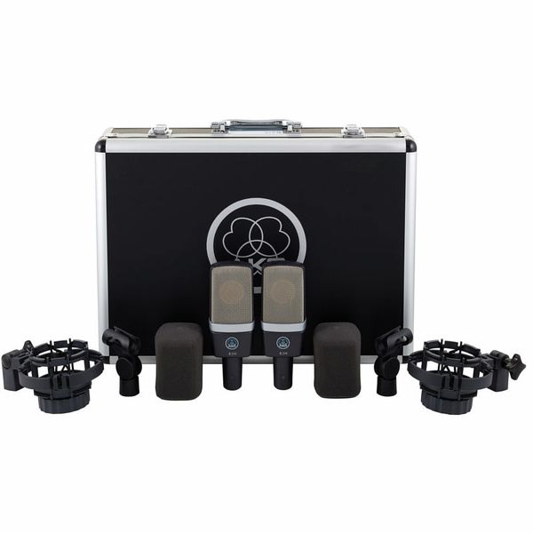 AKG C214 Großmembranmikrofon Stereo Set