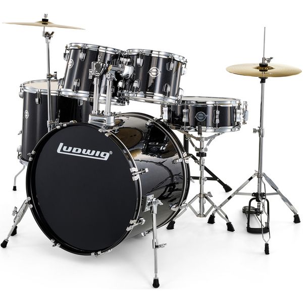 Ludwig Accent Drive 5pc Black
