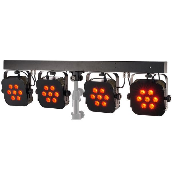 Stairville Stage Quad LED RGB WW Bundle