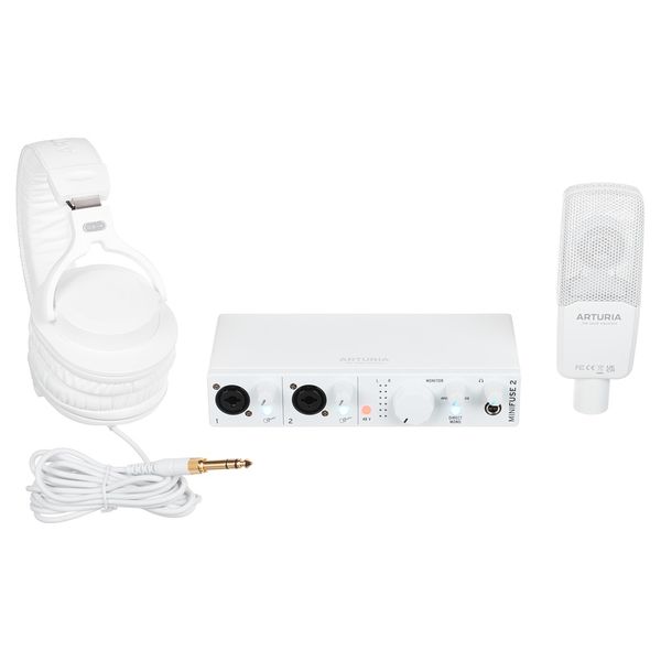Arturia MiniFuse Recording Pack White