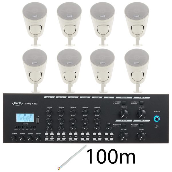 Sirus Drop 6 White Bundle