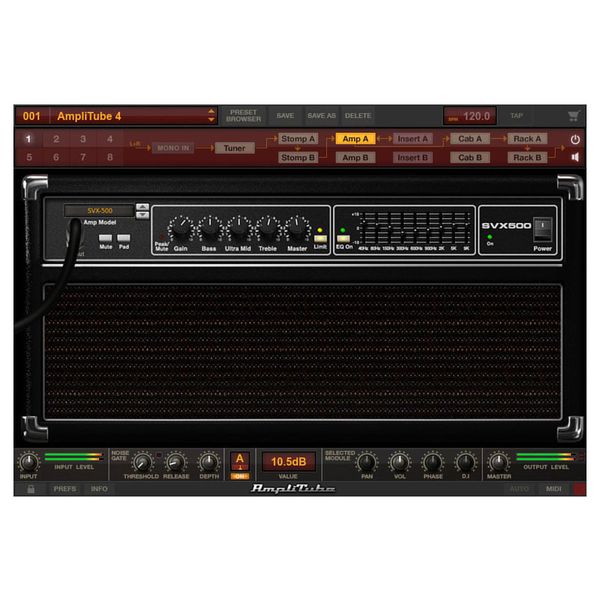 IK Multimedia AmpliTube SVX