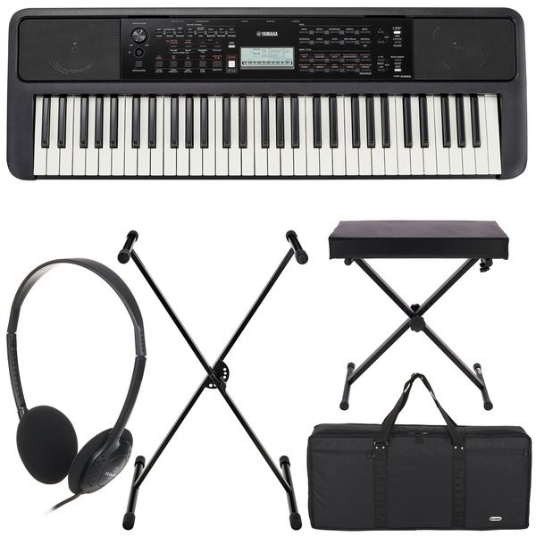 Yamaha PSR-E383 Deluxe Bundle