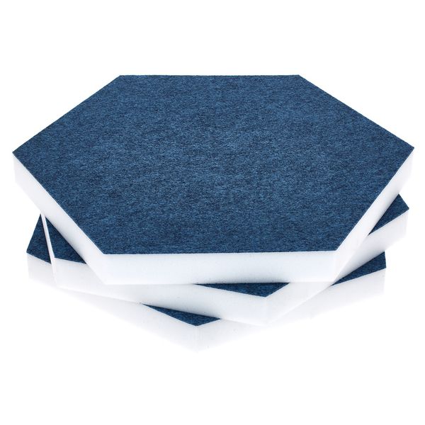 t.akustik Hexagon Melamine Light Blue 25