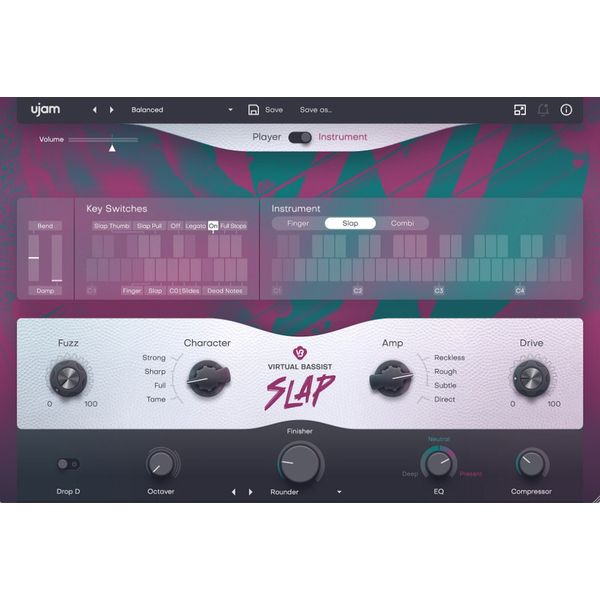 ujam Virtual Bassist Slap