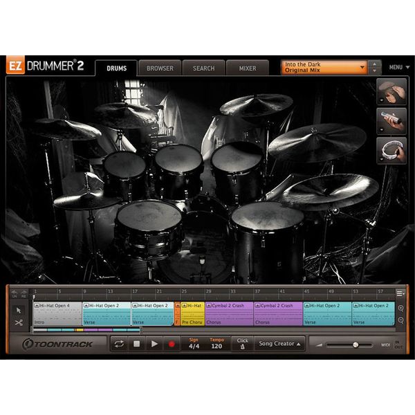 Toontrack EZX Into The Dark