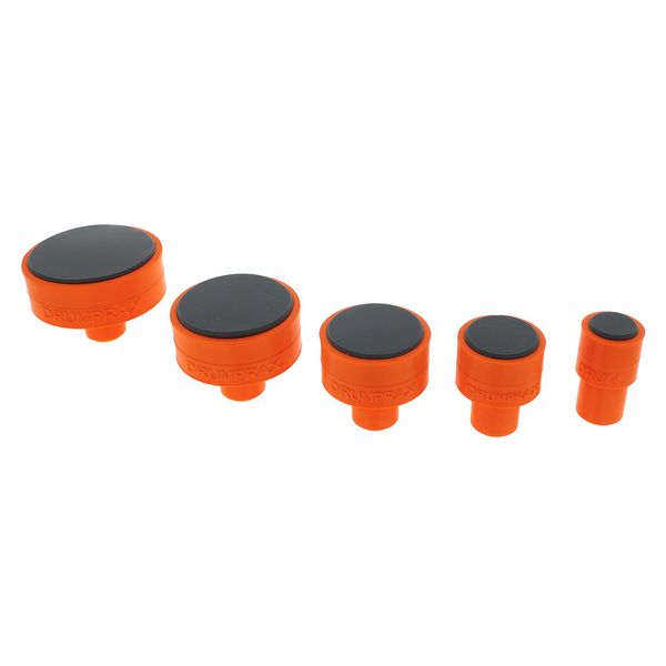 Drumprax Take 5 Practice Pads Orange