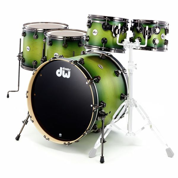 DW Satin Specialty Green Burst