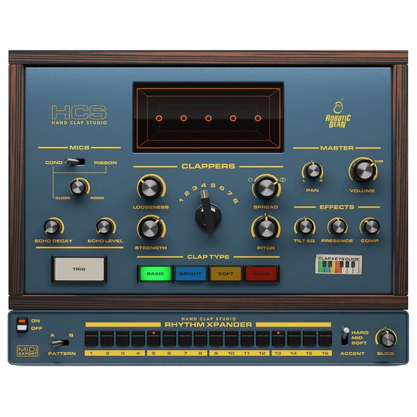 Robotic Bean Hand Clap Studio