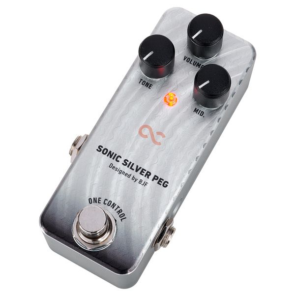 One Control Sonic Silver Peg - Bass Preamp