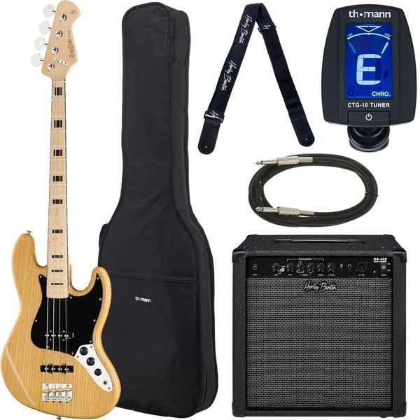 Harley Benton JB-75 NA Bundle 1