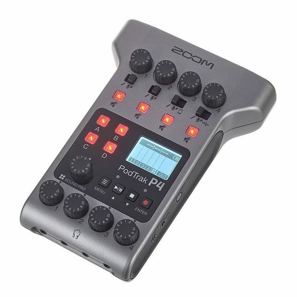 Zoom PodTrak P4 Podcast Mic Set