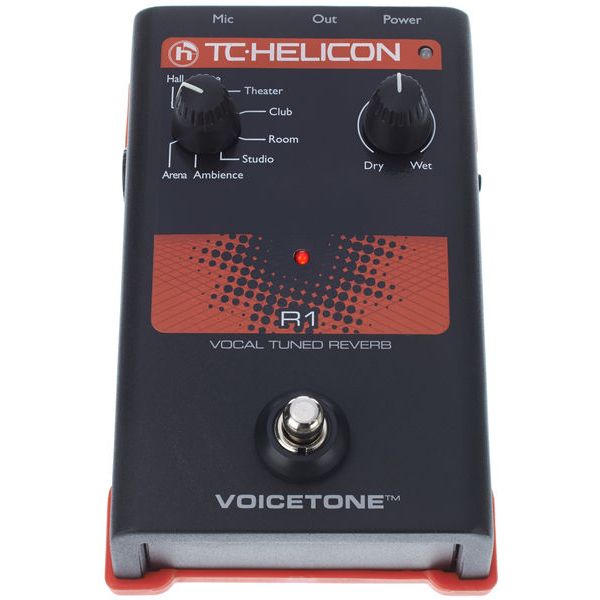 TC-Helicon Voice Tone R1 Vocalprozessor Pedal