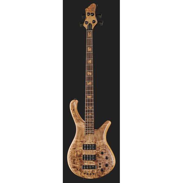 Franz Bassguitars Sirius 4 DC Poplar Burl