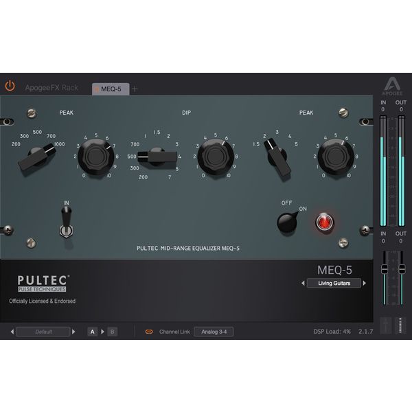 Apogee FX Rack EQP-1A - MEQ-5 Bundle