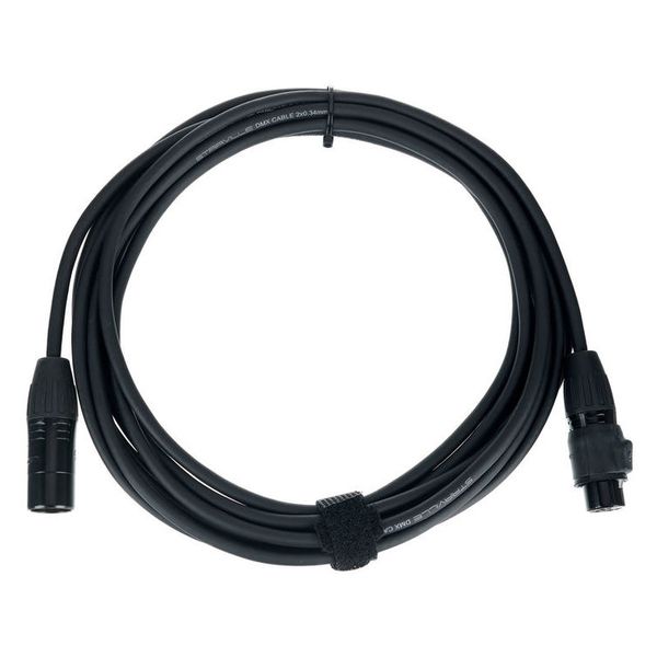 Stairville PDC3BK IP65 DMX Cable 5m 3pin