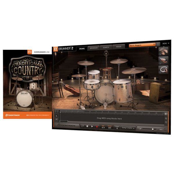 Toontrack EZX Traditional Country