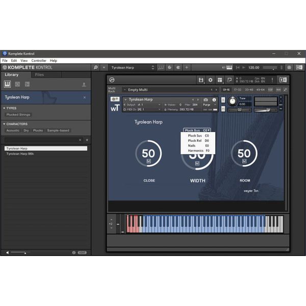 weyrerTon Tyrolean Harp