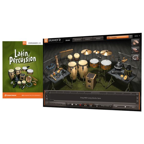 Toontrack EZX Latin Percussion