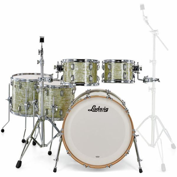 Ludwig Classic Maple 5pcs Olive Pearl