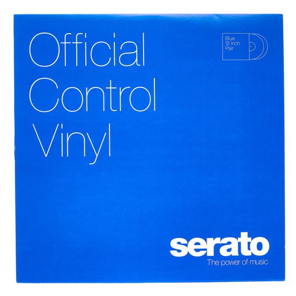 Serato Performance-Serie Vinyl Blue