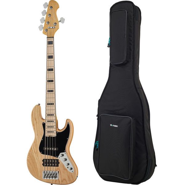 Harley Benton Enhanced MJ-5MN Natural Bundle