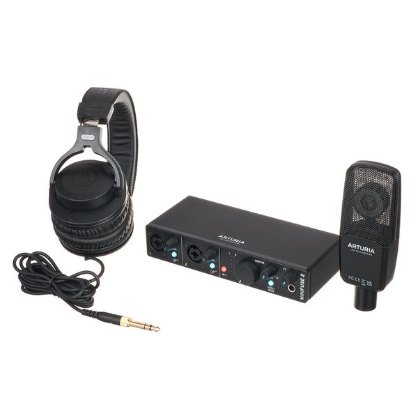 Arturia MiniFuse Recording Pack Black
