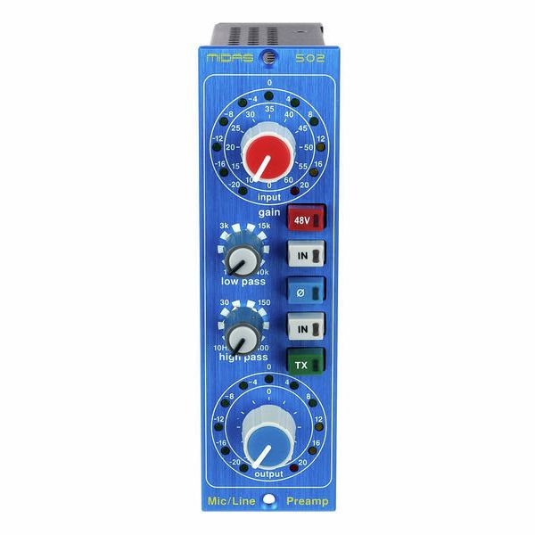Midas Microphone Preamplifier 502 V2