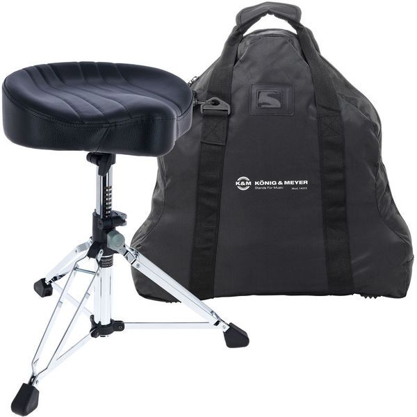 K&M 14000 Drum Throne Gomez Bundle