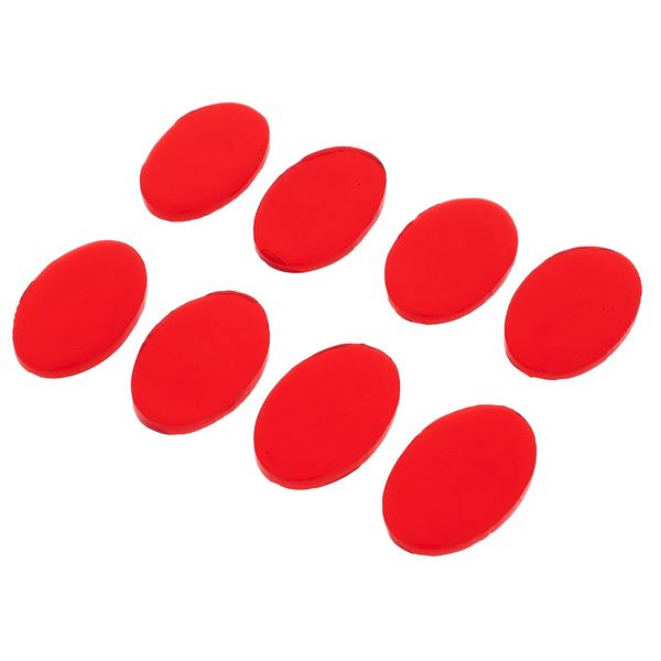 SkyGel Gel Damper Pads Volcano Red